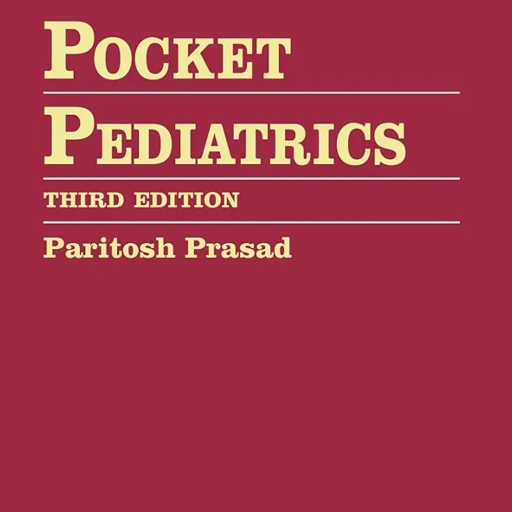 Red Pocket Pediatrics Book - Third Edition